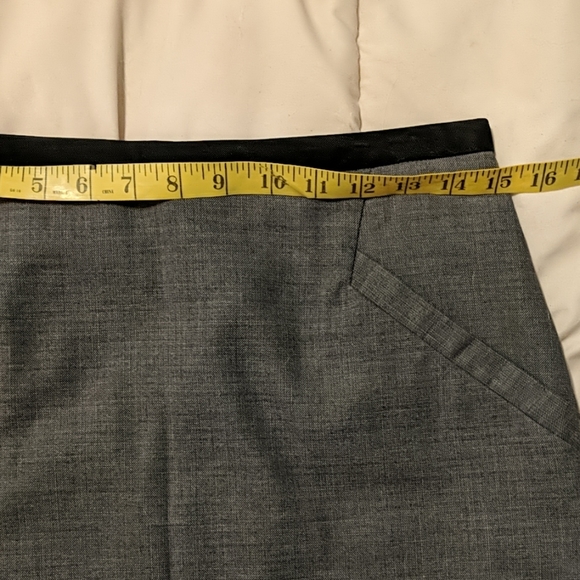 H&M business skirt with pockets Sz 8 - Picture 4 of 6